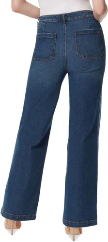 Vista 2 de Jessica Simpson Womens Tease High Rise Wide Leg Jean Standard