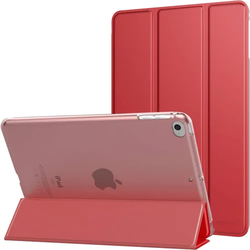 Vista 15 de MoKo Funda para iPad mini 5 2019/Mini 4 2015 (5ta/4ta Generación 7.9 pulgadas), funda delgada y ligera con soporte, con protector traslúcido