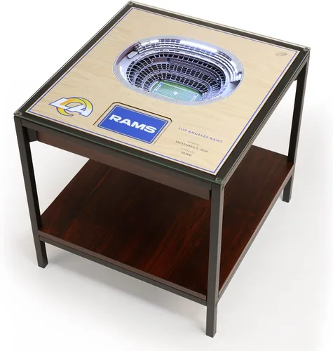 Vista 10 de YouTheFan NFL - Mesa auxiliar iluminada StadiumViews de 25 capas