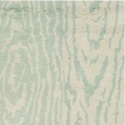 Vista 3 de MARTHA STEWART x SAFAVIEH MSR4534D - Alfombra de lana sintética hecha a mano de 9 x 12 pies, color gris niebla Gris (Grey Mist)