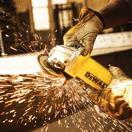 Vista 7 de DEWALT Herramienta de amoladora angular, 4-1/2 a 5 pulgadas, interruptor de paleta (DWE43114N)