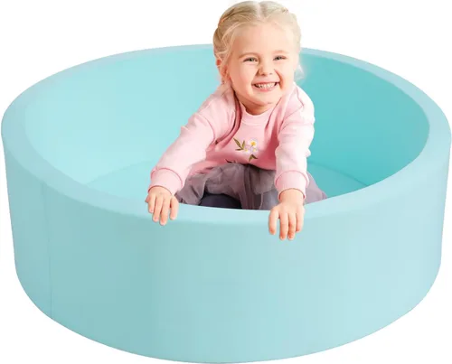 Vista 11 de Pote de bolas de espuma, 36 x 12 pulgadas, para interiores y exteriores, bola redonda suave, juguete de regalo ideal para niños, pozo de bolas suave