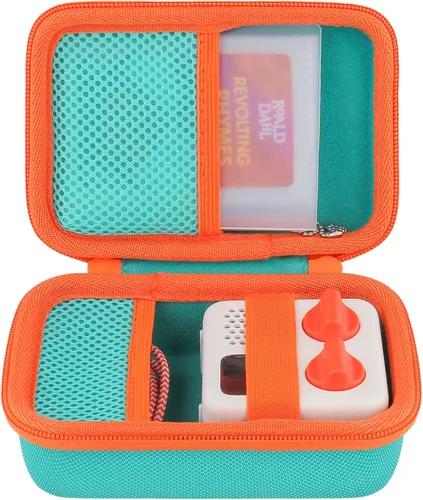 Vista 13 de Estuche rígido co2CREA compatible con el reproductor de música Yoto Mini 2024 Edición para niños, altavoz infantil, reproduce tarjetas