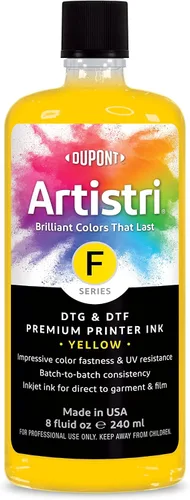 Vista 5 de Artistri® Serie F DTG y DTF Tinta - Negro - 8 oz