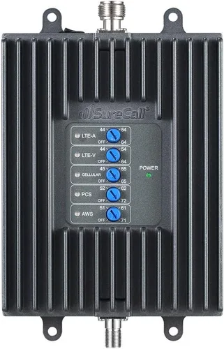 Vista 2 de 1 kit amplificador de señal de teléfono celular Surecall Fusion4Home, Solid
