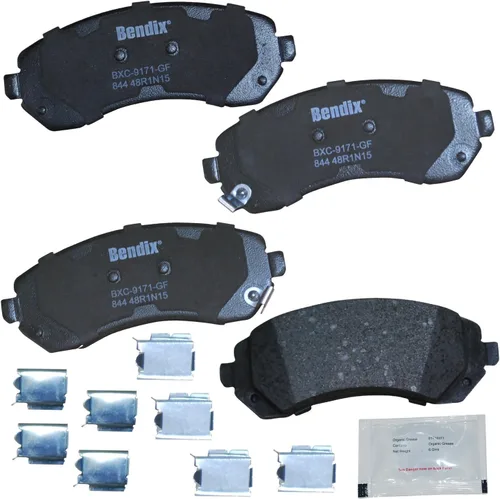 Vista 121 de Bendix Priority1 CFC154 - Juego de pastillas de freno de disco para Avanti II, Century, LeSabre, Regal, Riviera, chasis comercial, DeVille