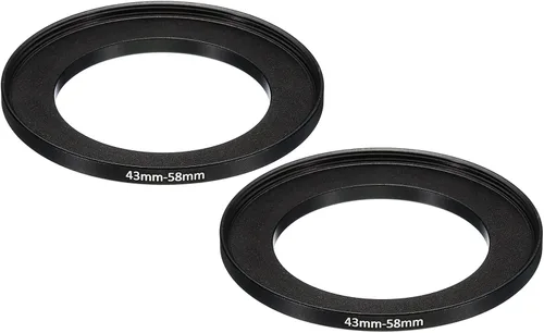 Vista 12 de PATIKIL Anillo elevador de metal de 1.594 in-1.693 in, paquete de 2 anillos adaptadores de filtro de lente de cámara, anillo adaptador de filtro