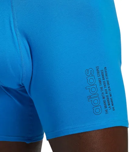 Vista 3 de adidas Men's Core Stretch Cotton Boxer Brief Underwear 4-Pack