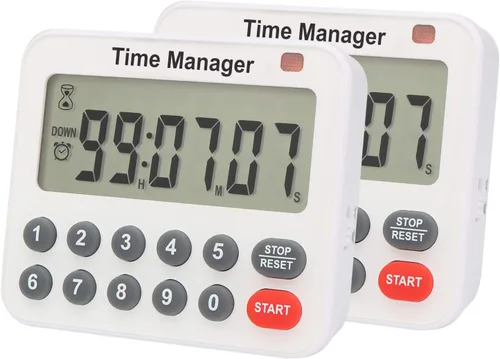 Vista 10 de AIMILAR Temporizador digital magnético de cocina con teclado numérico directo, alarma fuerte, temporizador de cuenta regresiva de 99 horas