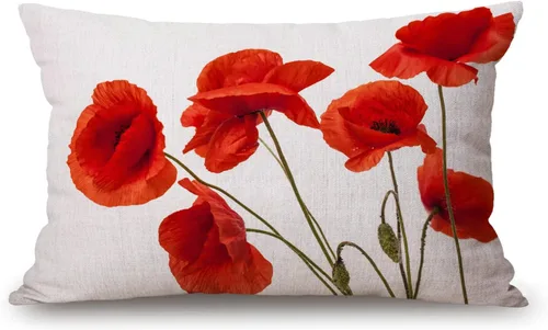 Vista 83 de Fundas de almohada de 12 x 20 pulgadas, decoración rústica de granja, sé feliz, fundas de almohada de algodón y lino, citas inspiracionales con Jcp20