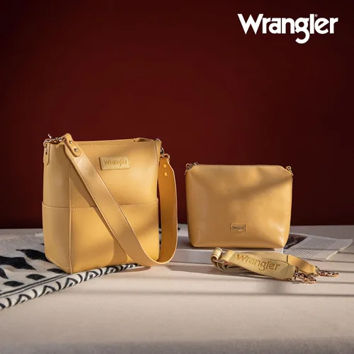 Vista 6 de Wrangler - Bolso bandolera con inserto organizador para mujer