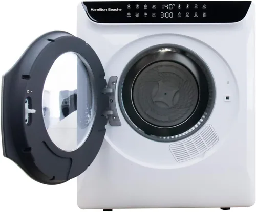 Vista 8 de HAMILTON BEACH Secador de ropa portátil compacto eléctrico, blanco