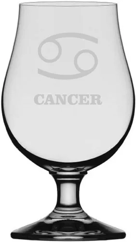 Vista 40 de Símbolo del zodiaco grabado multiusos 12.75oz Copa de vino Géminis