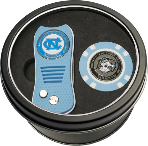 Vista 21 de Team Golf NCAA - Juego de regalo de lata unisex para adultos con herramienta Switchfix Divot y chip de golf