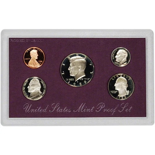 Vista 2 de 1988 S US Mint Proof Set Original Government Packaging