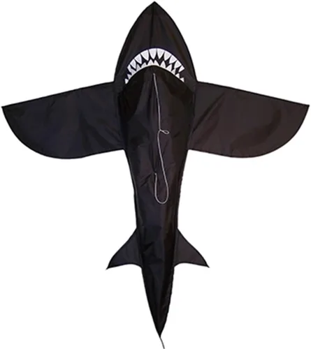 Vista 8 de in The Breeze 3D Shark Kite - Single Line - Easy-Flying - Includes Kite Line and Bag