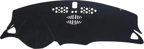 Vista 31 de AUQDD Funda de Cubierta de Tablero Compatible con 2004 2005 2006 2007 2008 2009 2010 Toyota Sienna, Alfombra de Tablero de Franela Negra Negro