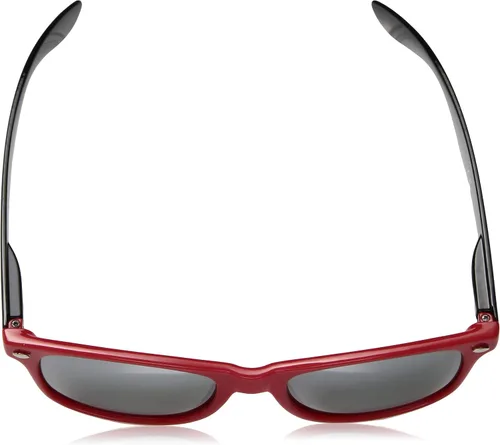 Vista 4 de NCAA Georgia Bulldogs UGA-2 - Templo frontal rojo, lentes plateados, talla única, rojo