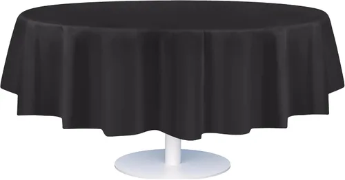 Vista 19 de Mantel de plástico de alta calidad - 54 in. x 108 pulgadas. Grandipity - Mantel rectangular (6 y 12 unidades), Agua (Aqua) Aqua Plastic table