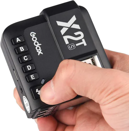 Vista 7 de Godox Disparador de flash inalámbrico X2T-S compatible con cámara Sony, conexión Bluetooth, control de aplicación, transmisor HSS 1/8000s para Godox