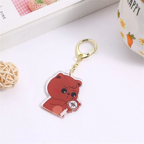 Vista 2 de KPOP Stray Kids Merch SKZOO Llavero Han Quokk Leebit Bolsa Accesorios Regalo para Estancia