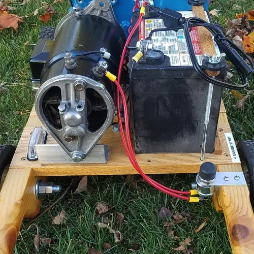Vista 2 de Ampper - Interruptor de arranque momentáneo, interruptor momentáneo resistente para arranque de motor de 12 V, bocina, encendido de equipos Negro