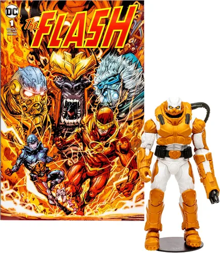 Vista 15 de McFarlane Toys - Figura DC Direct 7IN con cómic - The Flash WV2 - Captain Cold