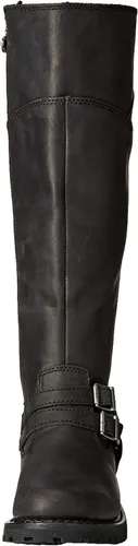 Vista 2 de HARLEY-DAVIDSON FOOTWEAR Botas de motocicleta Lomita para mujer, Negro