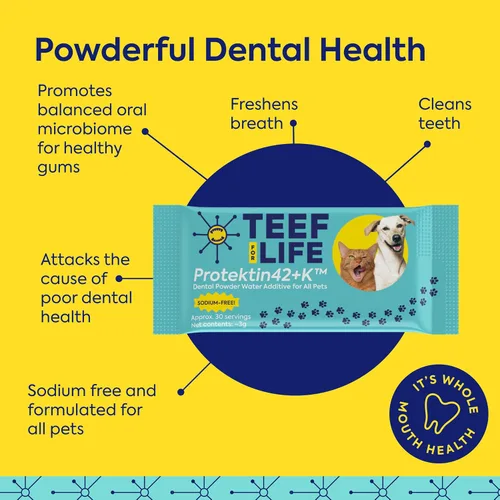 Vista 6 de TEEF FOR LIFE Protektin42K - Recambio de polvo dental prebiótico