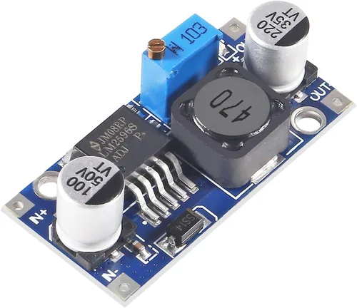 Vista 7 de Alinan 12pcs LM2596 Buck Convertidor Reductor Reductor Regulador de Voltaje Ajustable DC-DC Alta Eficiencia 3A 3-40V a 1.5-35V