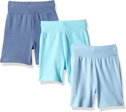 Vista 4 de Hanes Ultimate Baby Flexy - Pantalones cortos de punto ajustables, paquete de 3