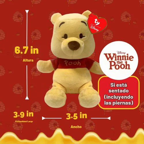 Vista 6 de Ty Beanie Babies Winnie THE Pooh - Regular 8