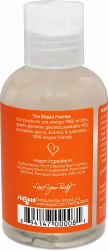 Vista 3 de Sliquid Naturals Sizzle Added Sensations - Lubricante Waming de 4.2 onzas, mujeres