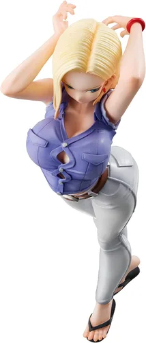 Vista 7 de Megahouse Dragon Ball DB Gals Android 18 Versión 3 Figura de PVC
