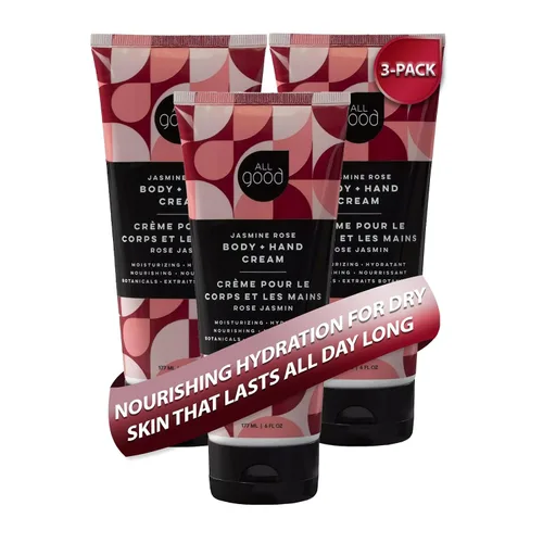 Vista 11 de All Good Loción para manos y cuerpo, loción orgánica hidratante para piel seca, manos y cuerpo, aceites esenciales, caléndula, manteca de cacao