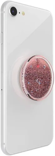 Vista 3 de PopSockets - Agarre para teléfono con soporte expandible, agarre adhesivo, Tidepool, rosa
