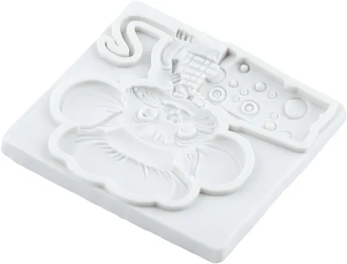 Vista 7 de Lingzhi Molde de silicona para ratón, molde para fondant de queso, para decoración de pasteles, chocolate, dulces, cupcakes, pasta de goma