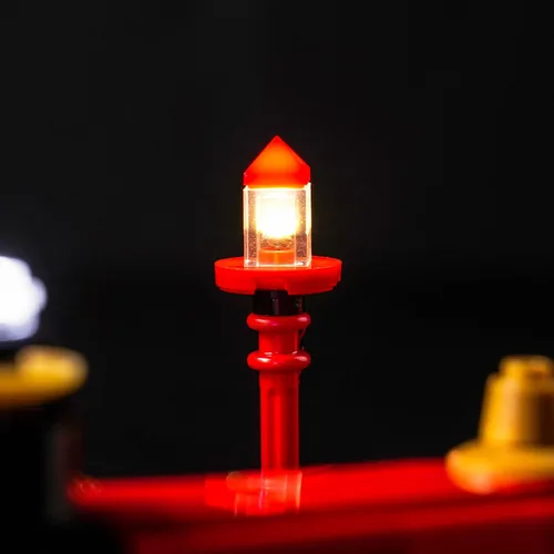 Vista 6 de VONADO Kit de luces LED compatible con Lego 76423 H-ogwarts Express y Hogsmeade Station (sin modelo), iluminación decorativa de bricolaje compatible