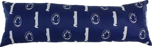 Vista 10 de College Covers Everything Comfy Nebraska Cornhuskers - Almohada corporal estampada, 20 x 60 pulgadas