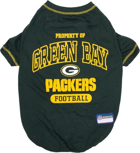 Vista 6 de Camisa de la NFL para mascota, para perros y gatos, duradera, 5 tamaños disponibles en 32 equipos de la NFL, camisetas de la NFL para mascotas