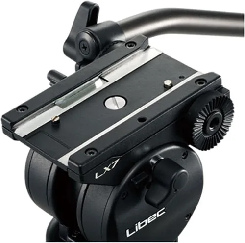 Vista 6 de Libec Trípode de aluminio de 3 secciones LX10M con cabeza H65B y esparcidor de nivel medio BR-6B