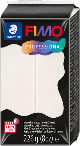 Vista 14 de STAEDTLER FIMO Professional - Arcilla para modelar polímeros - Horno - Beige, 7.97 oz - 1 bloque, 8042-44