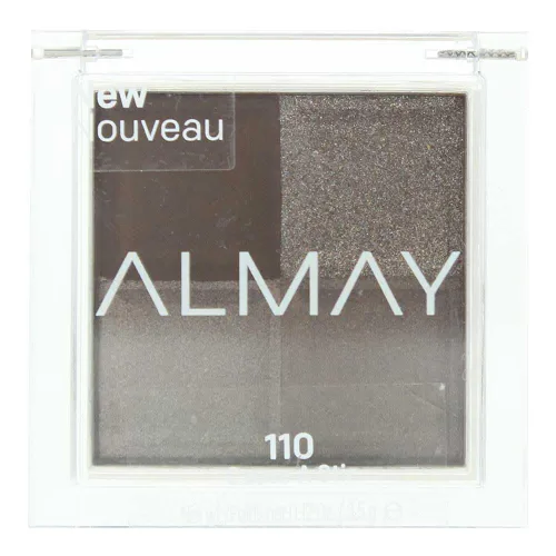 Vista 15 de Almay Shadow Squad, Never Settle, 1 unidad, paleta de sombras de ojos, 120 Never Settle Nunca te conformes