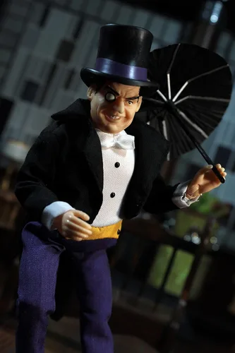 Vista 10 de Mego DC Comics Penguin - Figura de acción (8 pulgadas), multicolor