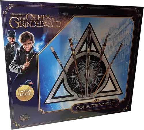 Vista 2 de The Noble Collection Crimes of Grindelwald - Juego de varitas coleccionistas