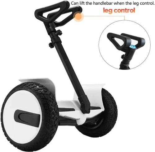 Vista 4 de Ninebot - Repuesto para manillar Ninebot miniPRO miniLITE S Self Balance Hoverboard con mango ajustable, liberación de presión de rodilla