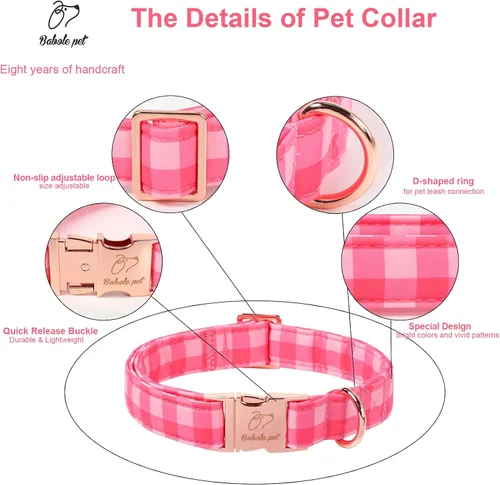 Vista 280 de Collar para perros del 4 de julio, collares patrióticos azules para cachorros y perros pequeños, ligero y ajustable 1776 collares para cachorros