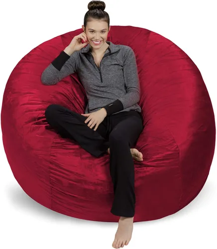 Vista 21 de [Usado] Sofa Sack Funda para Silla Puff Solo la Funda, para Adultos y Niños, Sin Relleno, Cómoda y Esponjosa, Funda de Repuesto para Silla Puff