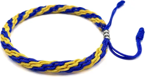 Vista 3 de LAMIBEE Pulsera con código de bandera de país, pulsera de cuerda de protección y sufrimiento de la suerte, pulsera tibetana, pulsera de cuerda