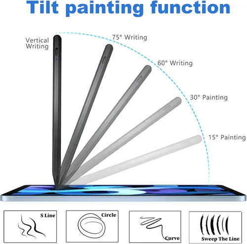Vista 2 de EFAITHFIX Lápiz óptico universal para iPad con pantallas táctiles compatible con iPhone/iPad pro/Mini/Air/Android/Microsoft/Surface All Touch